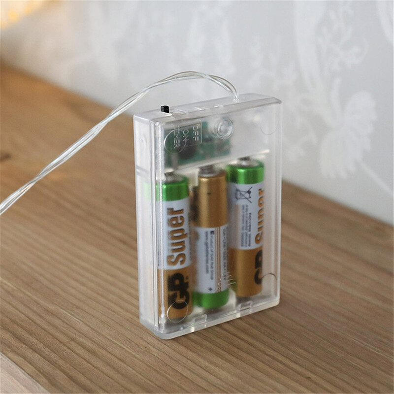 2M 20LED lampica na baterije, suncokret, bajkovita svjetla, kućna ukrasna LED žaruljica, božićna svjetiljka s umjetnim cvijećem