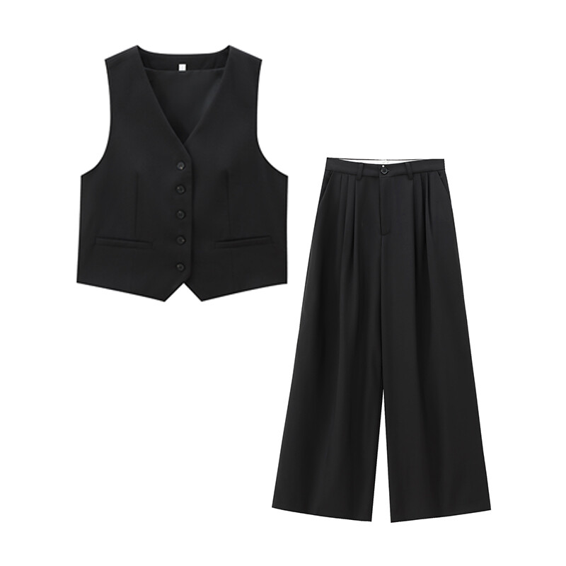 TRAF setovi Jesenski ženski 2-dijelni 2024. Nova moda Elegantni ženski setovi Ulični šik omladinski dvodijelni set za slobodno vrijeme