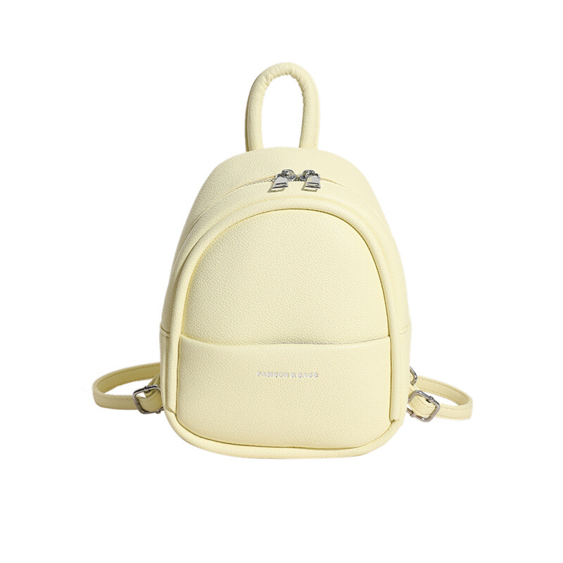 Mini ruksak za žene 2023. modna plava crna pu kožna torba na rame za tinejdžerice Mali ruksak studentski školski ruksak