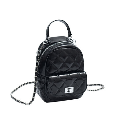 Novi ženski modni ženski mini ruksak od PU materijala, fakultetska putna torba za moderne djevojke