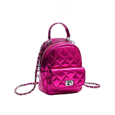 Novi ženski modni ženski mini ruksak od PU materijala, fakultetska putna torba za moderne djevojke