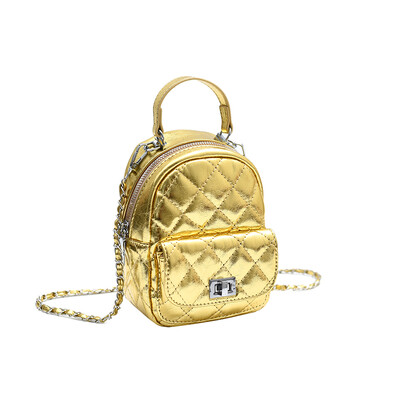 Novi ženski modni ženski mini ruksak od PU materijala, fakultetska putna torba za moderne djevojke