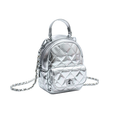 Novi ženski modni ženski mini ruksak od PU materijala, fakultetska putna torba za moderne djevojke