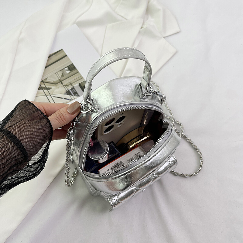 Novi ženski modni ženski mini ruksak od PU materijala, fakultetska putna torba za moderne djevojke