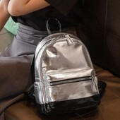 2024-es új hátizsákok női hátizsák koreai ezüst hátizsák Niche textúrájú hátizsák Trend szabadidő sokoldalú, többvégű utazótáskák