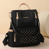 Luksuzni ženski ruksak Višenamjenski ruksak za prijenosno računalo velikog kapaciteta Protuprovalna modna vodootporna studentska putna torba Sac