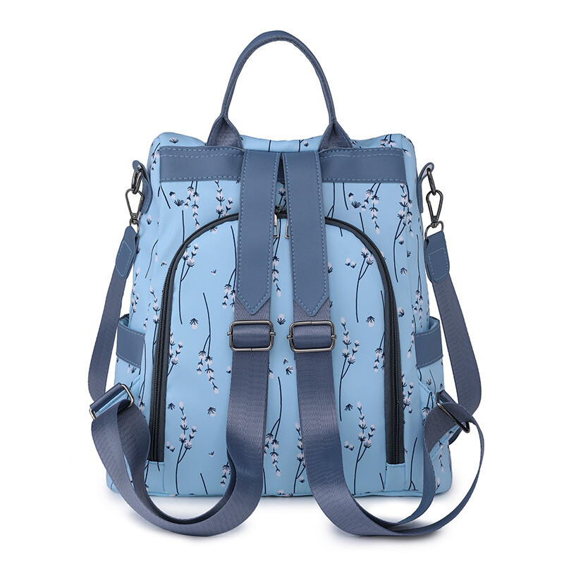 Ūdensizturīga Oksfordas sieviešu mugursoma pretaizdzīšanas mugursomas plecu somas pusaudžu meitenēm liela ietilpība ceļojumu mugursoma skolas soma