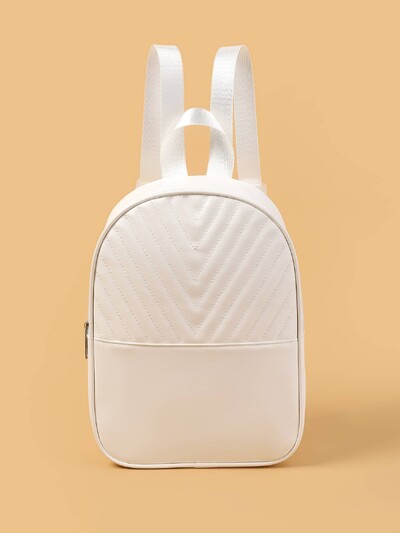 Chevron stepēta klasiska mugursoma