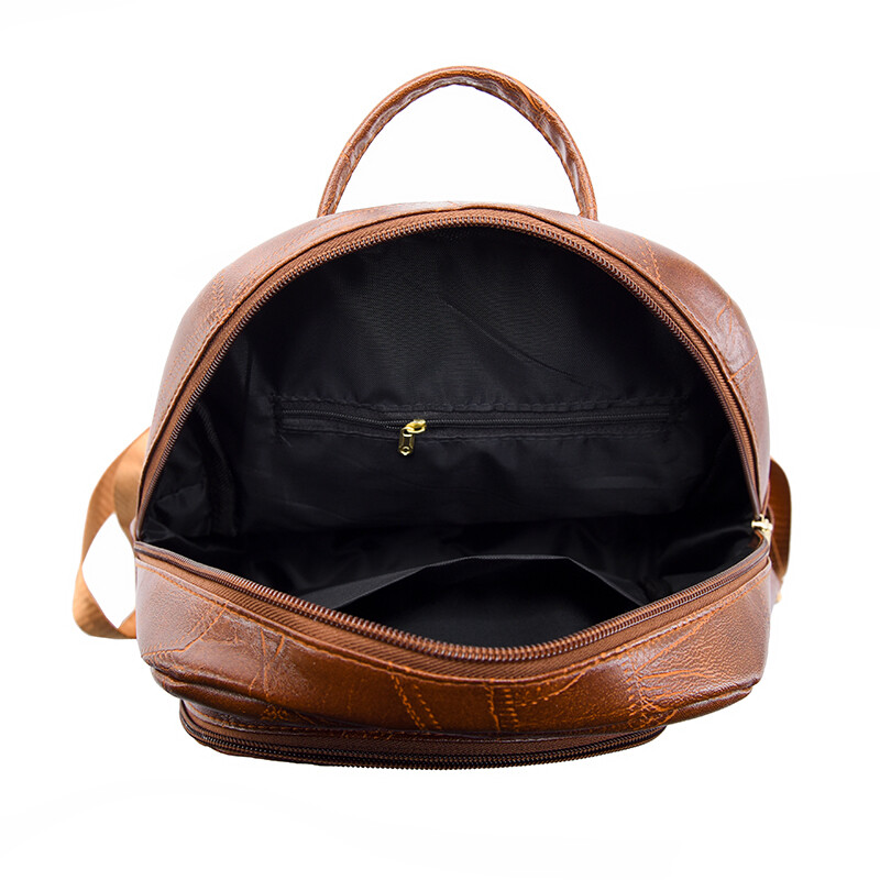 2024 m. Prabangios moteriškos odinės kuprinės mergaitėms Sac A Dos Casual Daypack Vintage kuprinės mokykliniai krepšiai mergaitėms Mochila kuprinė