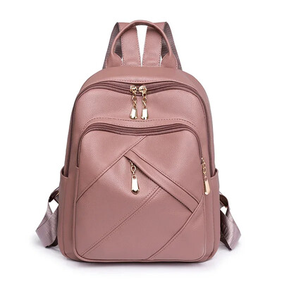 Vieglas luksusa zīmola sieviešu mugursoma 2024. gada augstas kvalitātes ādas mugursomas Ceļojumu modes skolas somas meitenēm Mochila Feminina