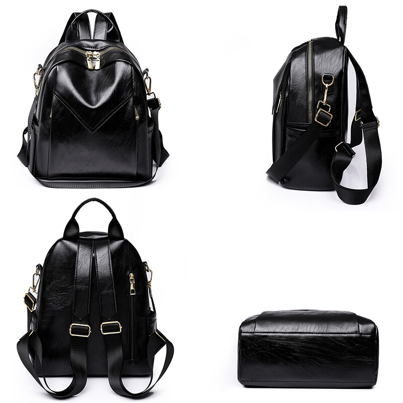 Γυναικείο σακίδιο πλάτης 2024 Υψηλής ποιότητας Μαλακό Δερμάτινο Ταξίδι Αναψυχής Σχολικές Τσάντες Μεγάλης Χωρητικότητας για Έφηβες Σακίδιο Mochila