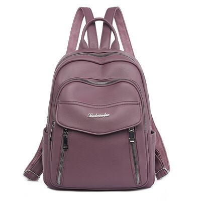 2022. Modni visokokvalitetni kožni ruksak Four Seasons Putni vodootporan protuprovalni ruksak Poznata ženska dizajnerska školska torba