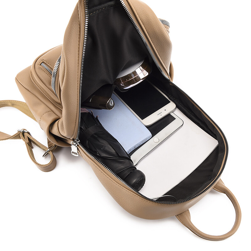 2022. Modni visokokvalitetni kožni ruksak Four Seasons Putni vodootporan protuprovalni ruksak Poznata ženska dizajnerska školska torba