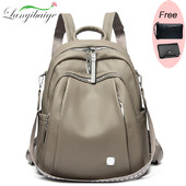 2024 Vodootporni kožni ženski ruksak Protuprovalni ruksaci Torbe za rame za tinejdžerice Putna školska torba velikog kapaciteta