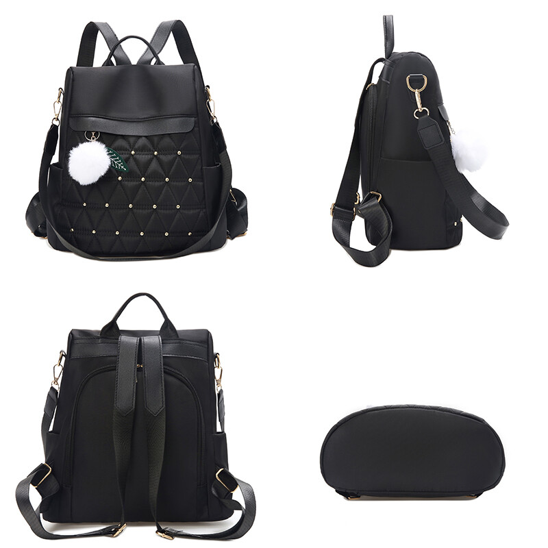 2024. gada augstas kvalitātes Oksfordas mugursoma ar modernu šuvju dizainu pretzagšanas mugursomas Sieviešu zīmola ceļojumi Mochilas Sac A Dos