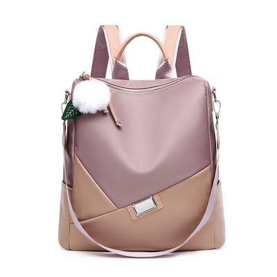 Fashion Tassel Design Υψηλής ποιότητας γυναικείο σακίδιο πλάτης Oxford υφασμάτινο 2023 Νέο γυναικείο σακίδιο ταξιδιού μονόχρωμο Γυναικείες τσάντες ώμου