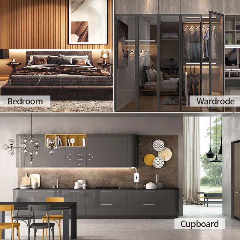 LED juostelinė lemputė USB 5V rankų valymo judesio jutiklis LED juostelinis apšvietimas televizoriaus virtuvės LED juostelės išmaniosios spintelės spintos jutiklio lempa