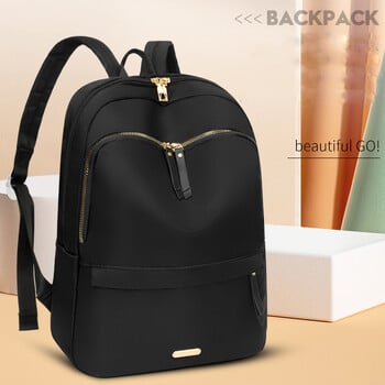 Oxford Backpack Γυναικεία επαγγελματικά σακίδια φορητού υπολογιστή Γυναικεία σακίδια ταξιδιού Σακίδιο πλάτης μονόχρωμη σχολική τσάντα για κορίτσια