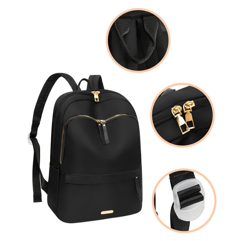 Oxford ruksak Ženske poslovne ruksake za prijenosna računala Ženska torba Putna ruksak Jednobojna školska torba za djevojčice