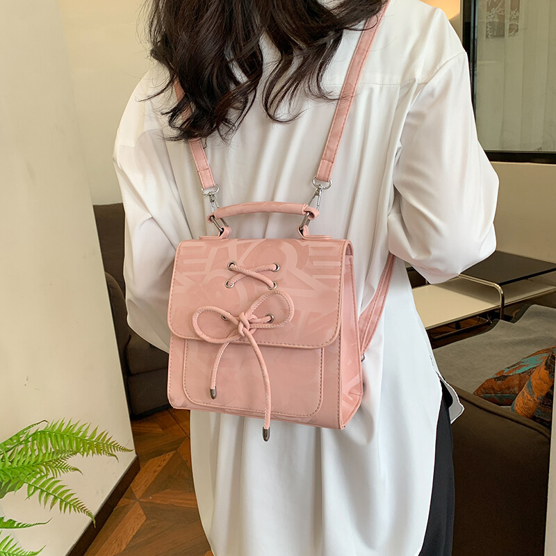 Napredni ružičasti mali ruksak za ljeto 2024., novi radni ruksak za putovanje na posao i na posao, ruksak za odlazna putovanja