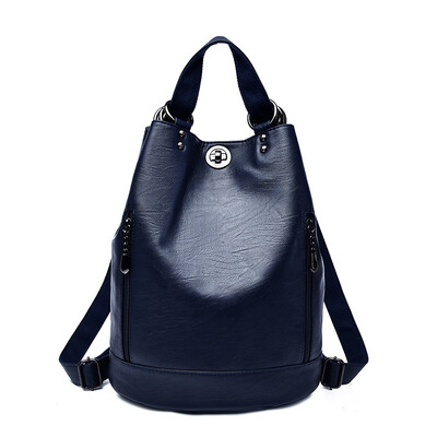 3 U 1 Ženski ruksak Visokokvalitetni kožni ruksaci Školske torbe za tinejdžerice Marka Luksuzna torba na rame Ruksak Mochila Sac