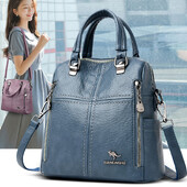 2021 Vrući visokokvalitetni kožni ruksak Ženske torbe na rame Višenamjenski putni ruksak Školske torbe za djevojčice Bagpack Mochila