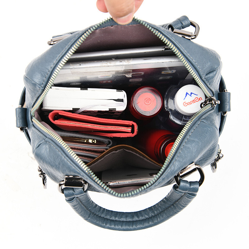 2021 Vrući visokokvalitetni kožni ruksak Ženske torbe na rame Višenamjenski putni ruksak Školske torbe za djevojčice Bagpack Mochila