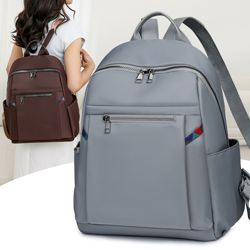 Sieviešu mugursoma Ūdensizturīga Oksfordas auduma mugursoma Sieviešu soma Modes Skolas somas Daudzfunkcionāla liela ietilpības ceļojumu mugursoma