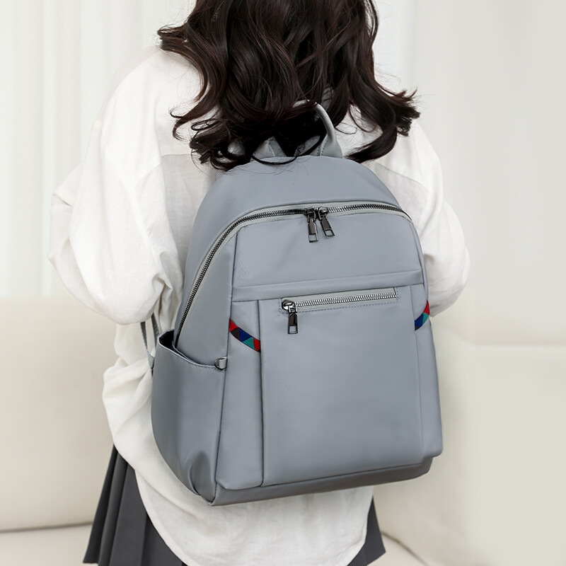 Sieviešu mugursoma Ūdensizturīga Oksfordas auduma mugursoma Sieviešu soma Modes Skolas somas Daudzfunkcionāla liela ietilpības ceļojumu mugursoma