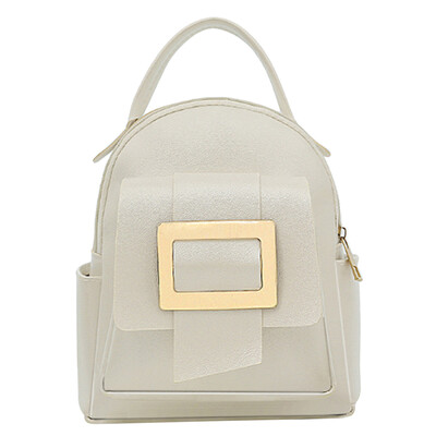 Rucsac nou Rucsacuri de lux din piele PU pentru femei Geanta grațioasă de mărime unică Geantă mică pentru fete Pachete impermeabile