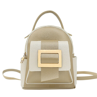 Rucsac nou Rucsacuri de lux din piele PU pentru femei Geanta grațioasă de mărime unică Geantă mică pentru fete Pachete impermeabile