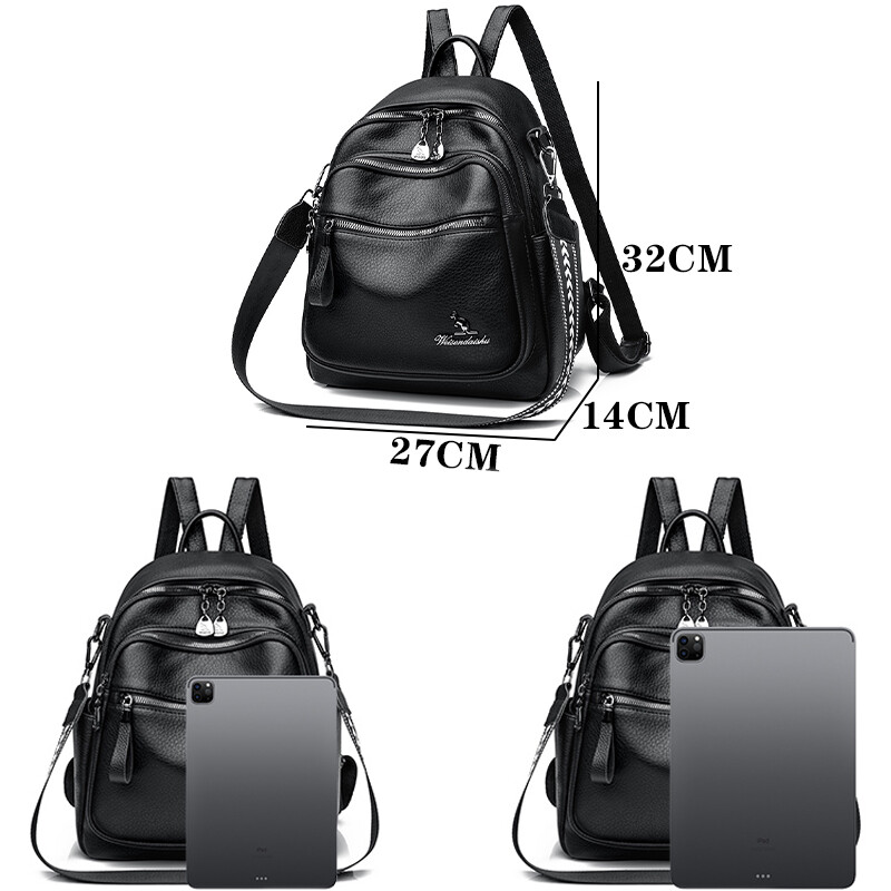 2024 Izvrsni hardverski ruksaci s logotipom Luksuzni brend Ženski dizajnerski ruksak Višenamjenska torba za knjige velikog kapaciteta Sac A Dos