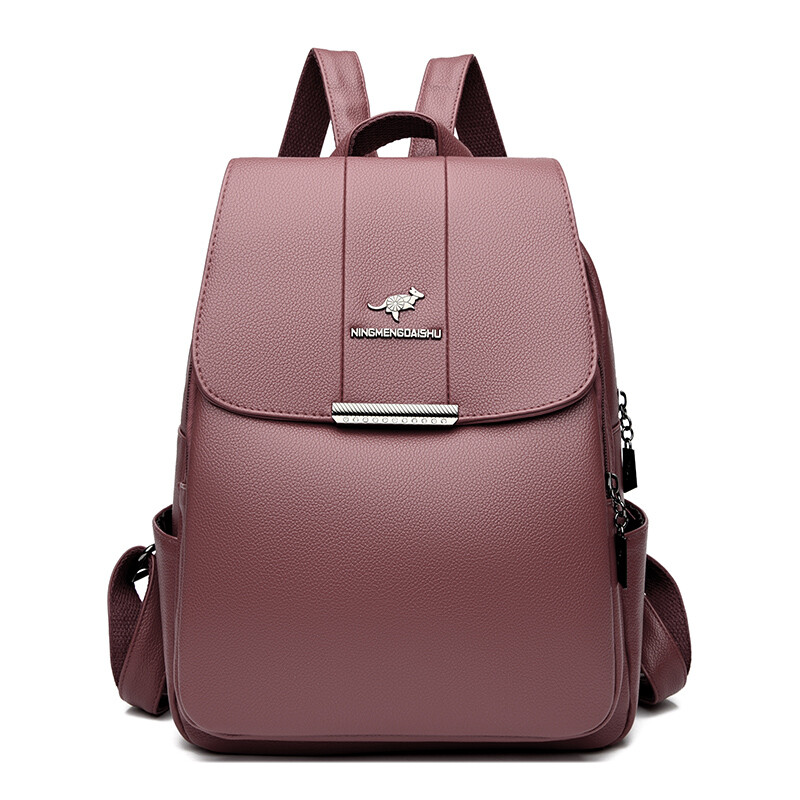 Μόδα Πολυτελής Γυναικεία Σακίδιο Ταξιδίου για κορίτσια Σχολικές Τσάντες Ώμου Δέρμα αγελάδας Sac Mochila Γυναικείο σακίδιο πλάτης από γνήσιο δέρμα υψηλής ποιότητας