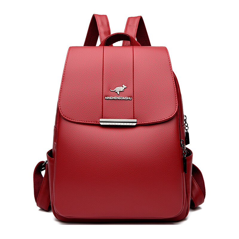 Μόδα Πολυτελής Γυναικεία Σακίδιο Ταξιδίου για κορίτσια Σχολικές Τσάντες Ώμου Δέρμα αγελάδας Sac Mochila Γυναικείο σακίδιο πλάτης από γνήσιο δέρμα υψηλής ποιότητας