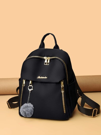 Mini sieviešu Oksfordas auduma mugursoma, ūdensizturīga ceļojumu dienassoma, ikdienas studentu skolas soma