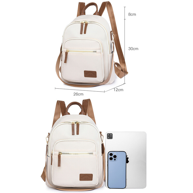 Tendință la modă Rucsac pentru femei, de designer de lux, din nailon, ghiozdan pentru femei, de capacitate mare, pentru elevi.