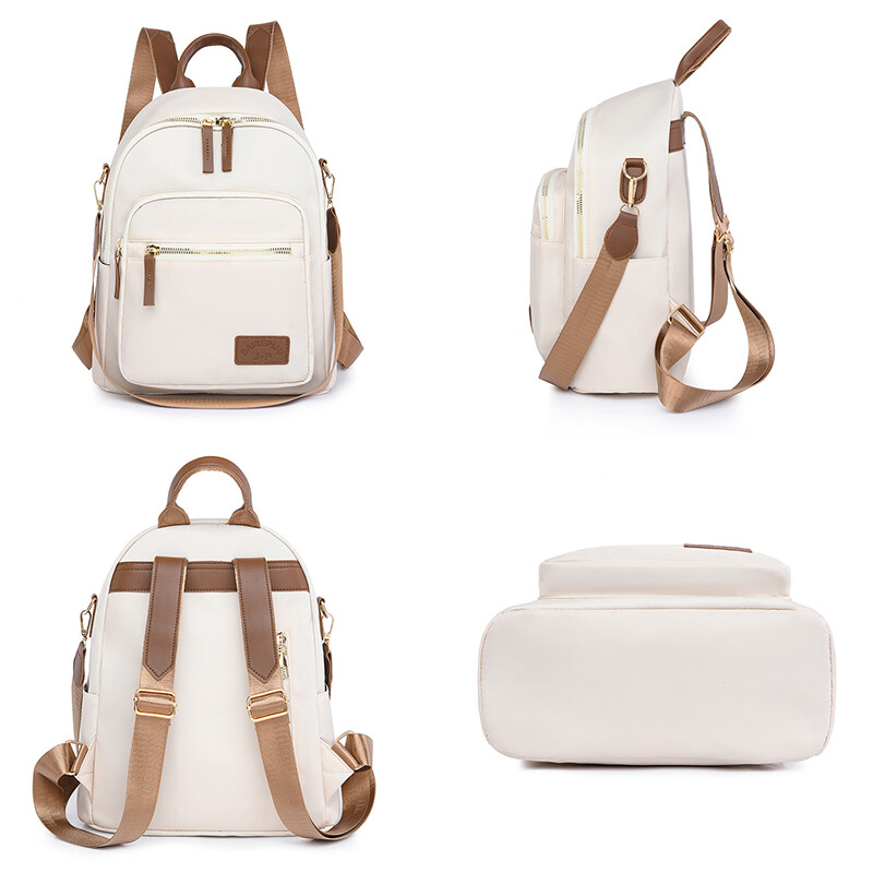 Tendință la modă Rucsac pentru femei, de designer de lux, din nailon, ghiozdan pentru femei, de capacitate mare, pentru elevi.