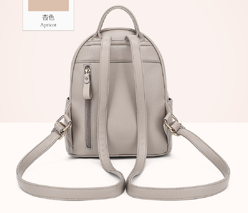Noul designer de modă coreeană Rucsacuri de călătorie din piele de înaltă calitate Genți de umăr de mare capacitate pentru femei Genți de școală
