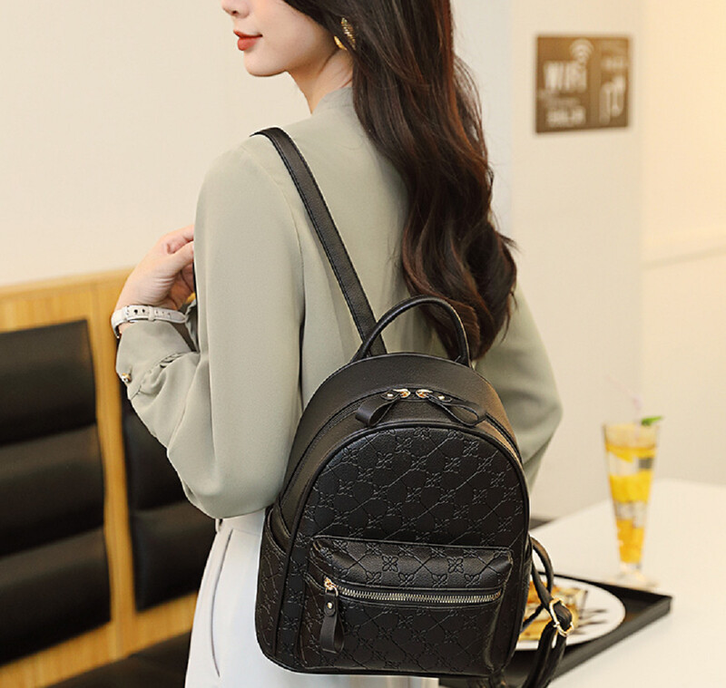 Noul designer de modă coreeană Rucsacuri de călătorie din piele de înaltă calitate Genți de umăr de mare capacitate pentru femei Genți de școală