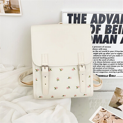 Γυναικεία χαριτωμένα λουλούδια σακίδιο πλάτης 2024 για κορίτσια Σακίδιο πλάτης πολυτελείας κορεατικού στυλ Τσάντες καλοκαιρινού στυλ Mochilas Kawaii