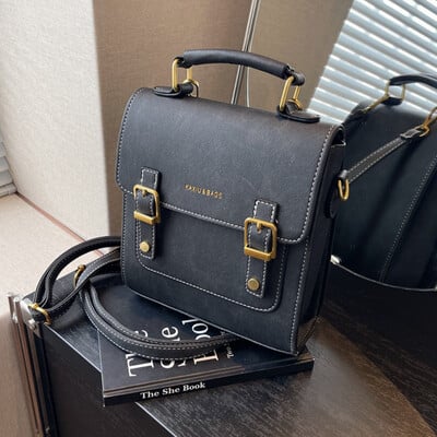 Rucsacuri de modă pentru femei 2023 Genți de mână de designer de lux Rucsacuri vintage de culoare pură Genți de tip crossbody cu umăr pentru femei