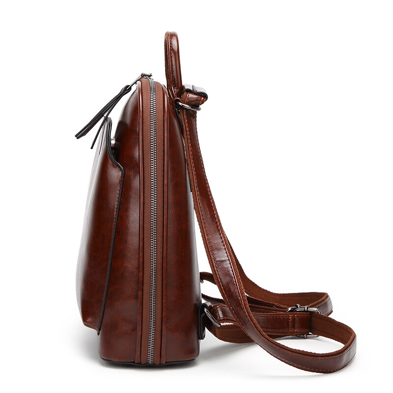 Ruksak za žene s remenom za rame Vodootporna radna poslovna kožna vintage shopping ženska ležerna visokokvalitetna elegantna torba