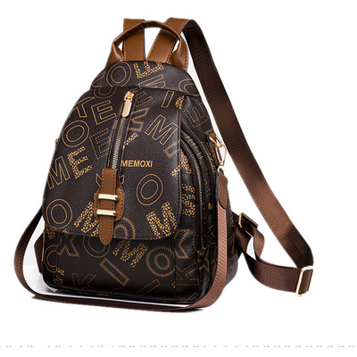 2024-es divatos PU bőr női hátizsák luxusmárka tervező női lopásgátló hátizsák női utazó hátizsák hátizsák Mochila