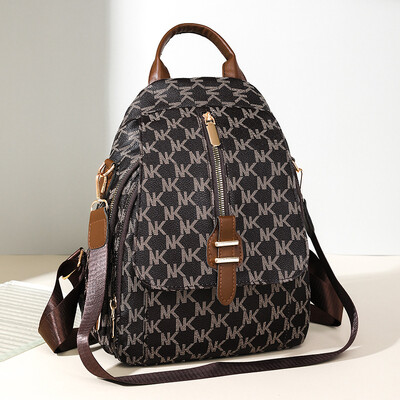 2024-es divatos PU bőr női hátizsák luxusmárka tervező női lopásgátló hátizsák női utazó hátizsák hátizsák Mochila