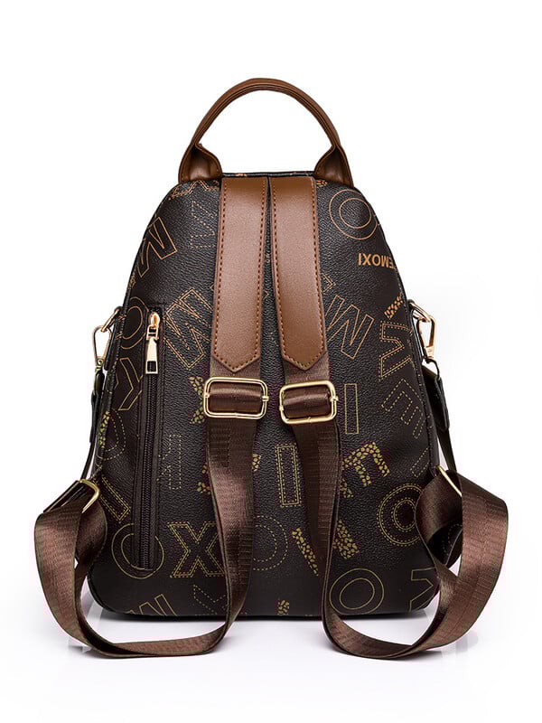 2024-es divatos PU bőr női hátizsák luxusmárka tervező női lopásgátló hátizsák női utazó hátizsák hátizsák Mochila