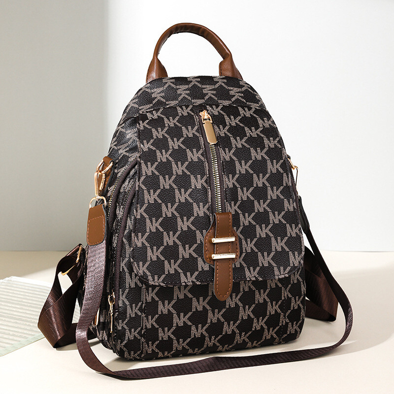 2024-es divatos PU bőr női hátizsák luxusmárka tervező női lopásgátló hátizsák női utazó hátizsák hátizsák Mochila