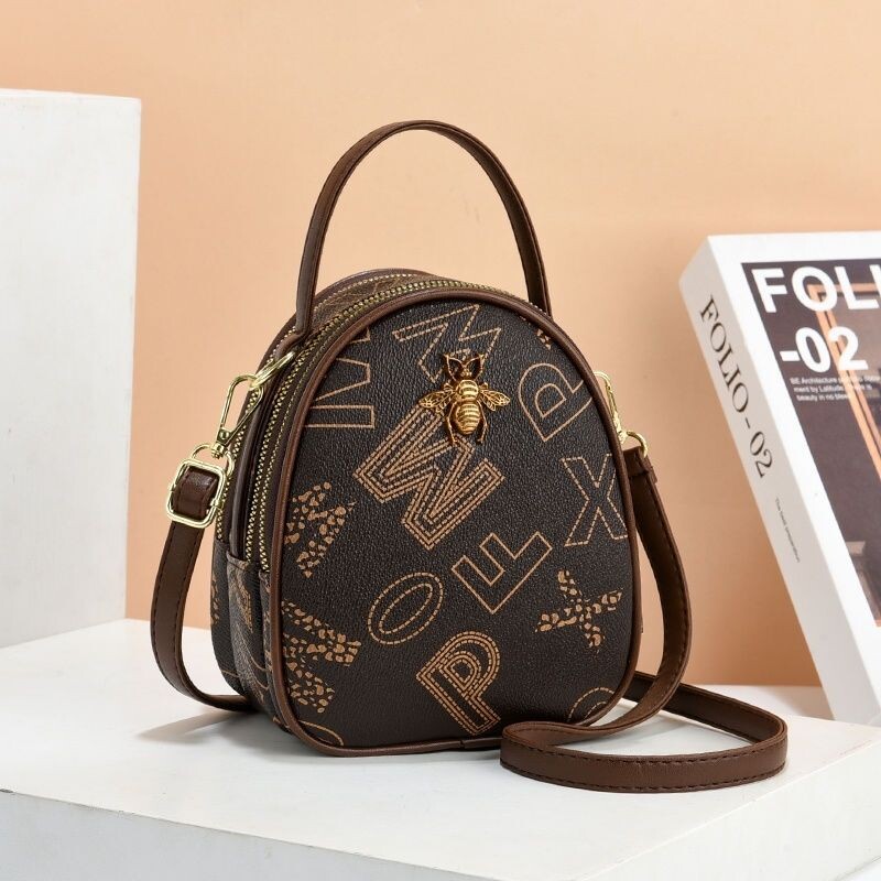 H09 Jaunas modes PU ādas bišu somas Sieviešu Elegantas Sieviešu Modes Mini Rokassomas Plecu somas Sievietēm Visas spēles Somas Kurjera soma