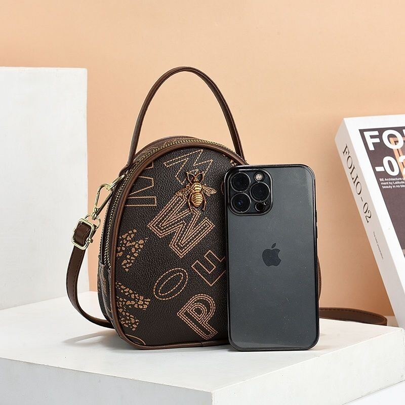 H09 Jaunas modes PU ādas bišu somas Sieviešu Elegantas Sieviešu Modes Mini Rokassomas Plecu somas Sievietēm Visas spēles Somas Kurjera soma