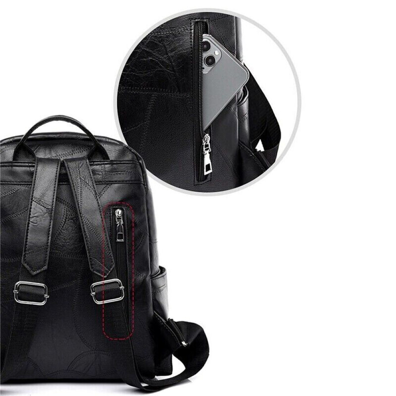 Γυναικεία τσάντα πλάτης 2024 Luxury Brand Δερμάτινα σακίδια πλάτης Ταξιδιωτικές Σχολικές τσάντες για κορίτσια mochila feminina