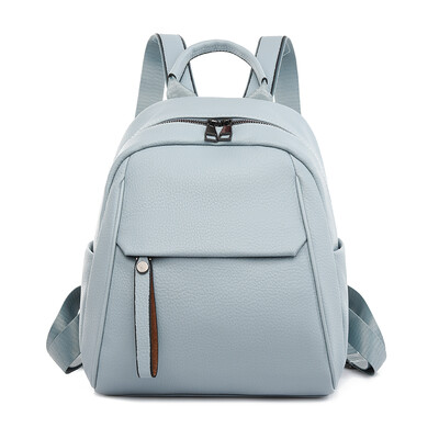 Modni ženski ruksak Luksuzni mekani kožni ruksaci Ženske male školske torbe za tinejdžerice Dizajnerske ležerne Mochila Feminina